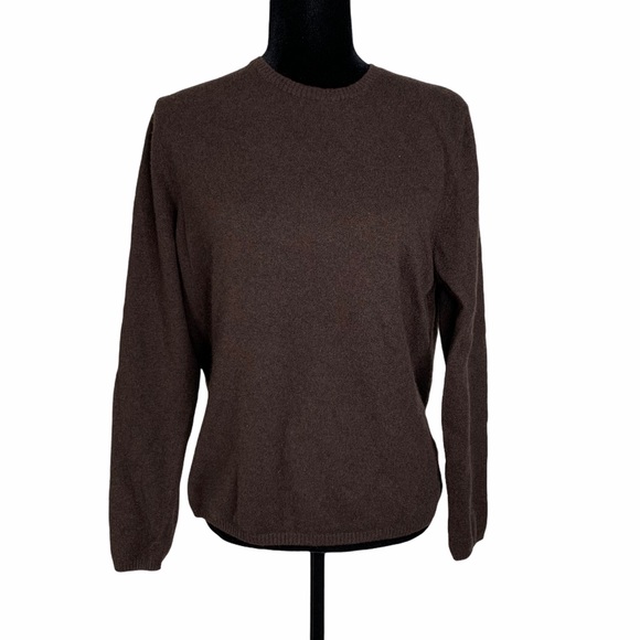 prive cashmere Sweaters - Prive Cashmere 100% Cashmere Brown Sweater
